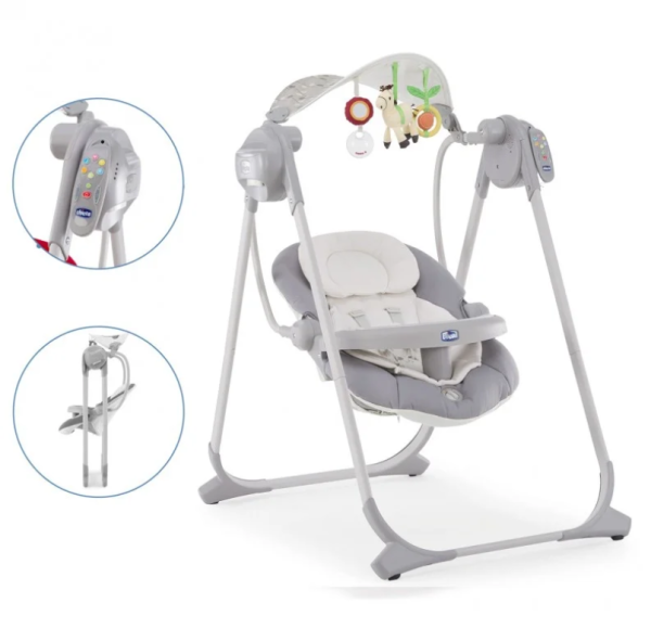 Chicco Polly Swing Up SILVER - Image 2