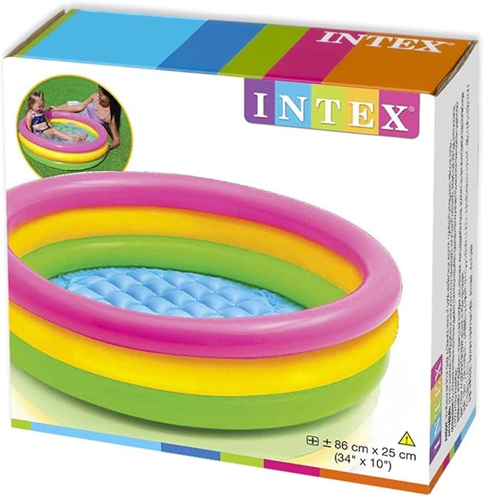 Intex Sunset Glow Baby pool 86cm X 25cm - Image 2
