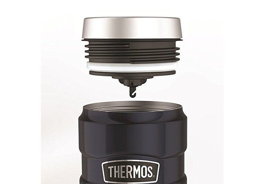 كوب ثيرموس ستانلس كينج 470 مل للحفاظ على الحرارة والبرودة - أزرق ليلي - الصورة 2