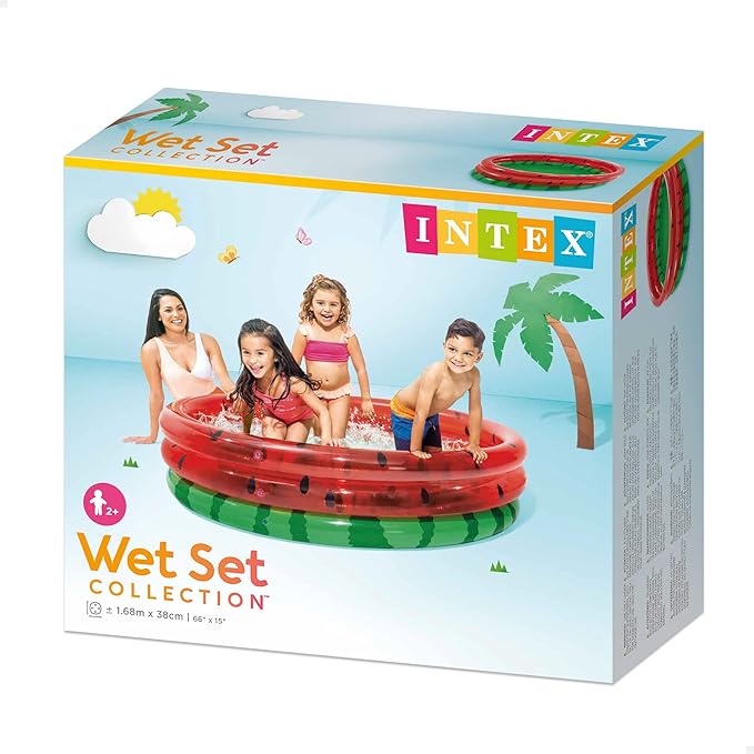 Intex Watermelon Pool / 3 Rings 168cm x 38cm - Image 2