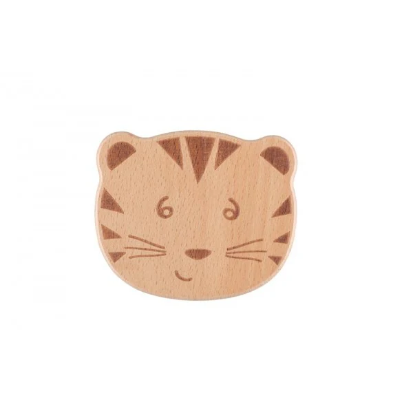 Bebe Confort - Wooden Tiger Rattle Bell - Image 4