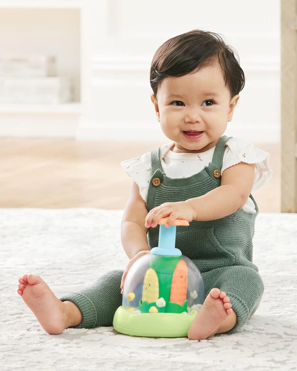 Skip Hop Farmstand Push & Spin Baby Toy - Image 3