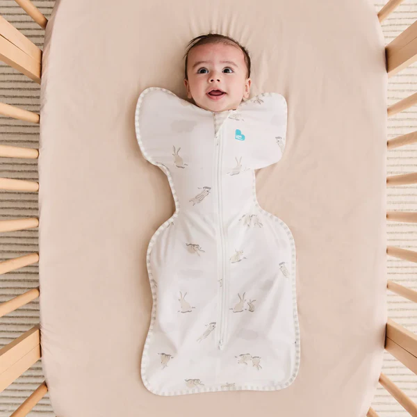Love to Dream  Swaddle Up™ Original 1.0 TOG - Cloud Bunnies - NEWBORN - Image 2