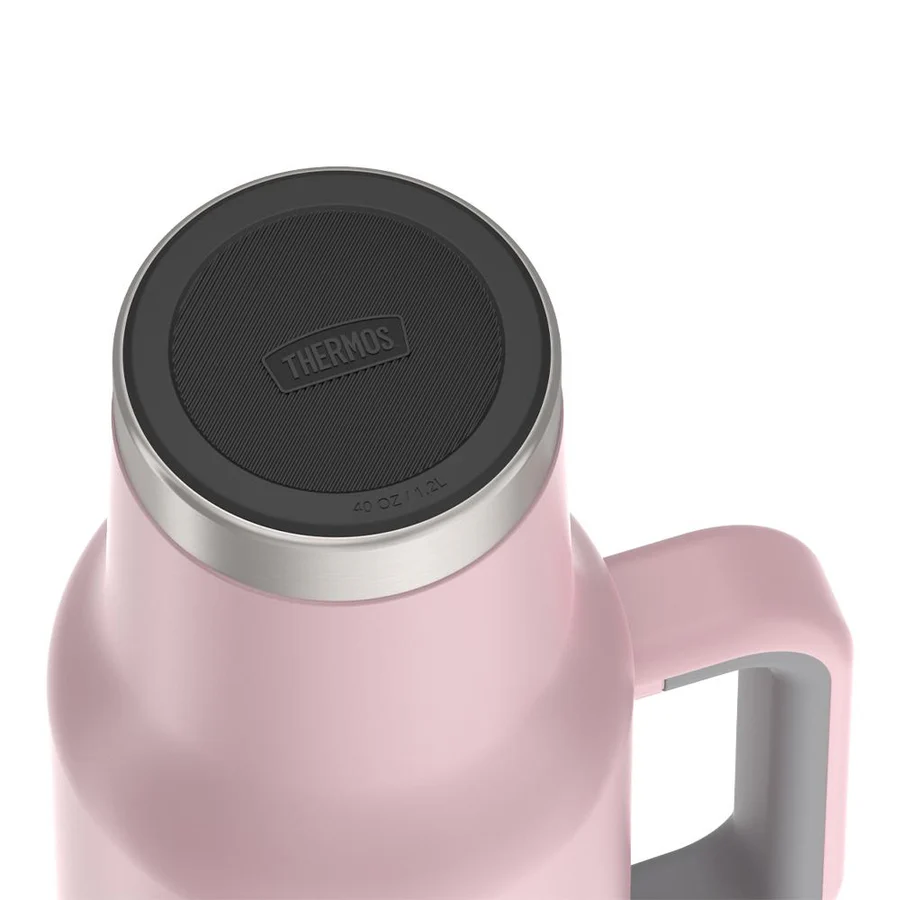 THERMOS- IS1112SP(Sunset Pink) Stainless Steel Vacuum Insulated Tumbler W/ Stainless Steel Straw,710ml - Image 2