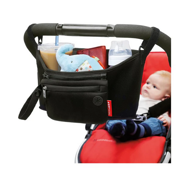 سكب هوب منظم عربة الأطفال للحمل والإمساك - أسود - الصورة 3