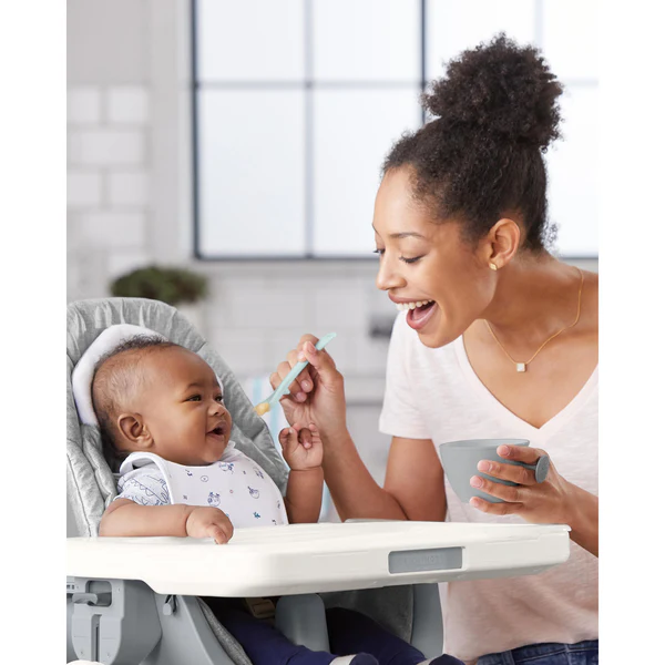 Skip Hop - Easy-Feed Spoons-Grey/Soft Teal - Image 4