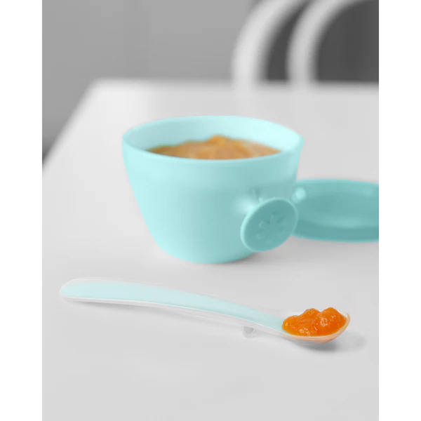 Skip Hop - Easy-Feed Spoons-Grey/Soft Teal - Image 5