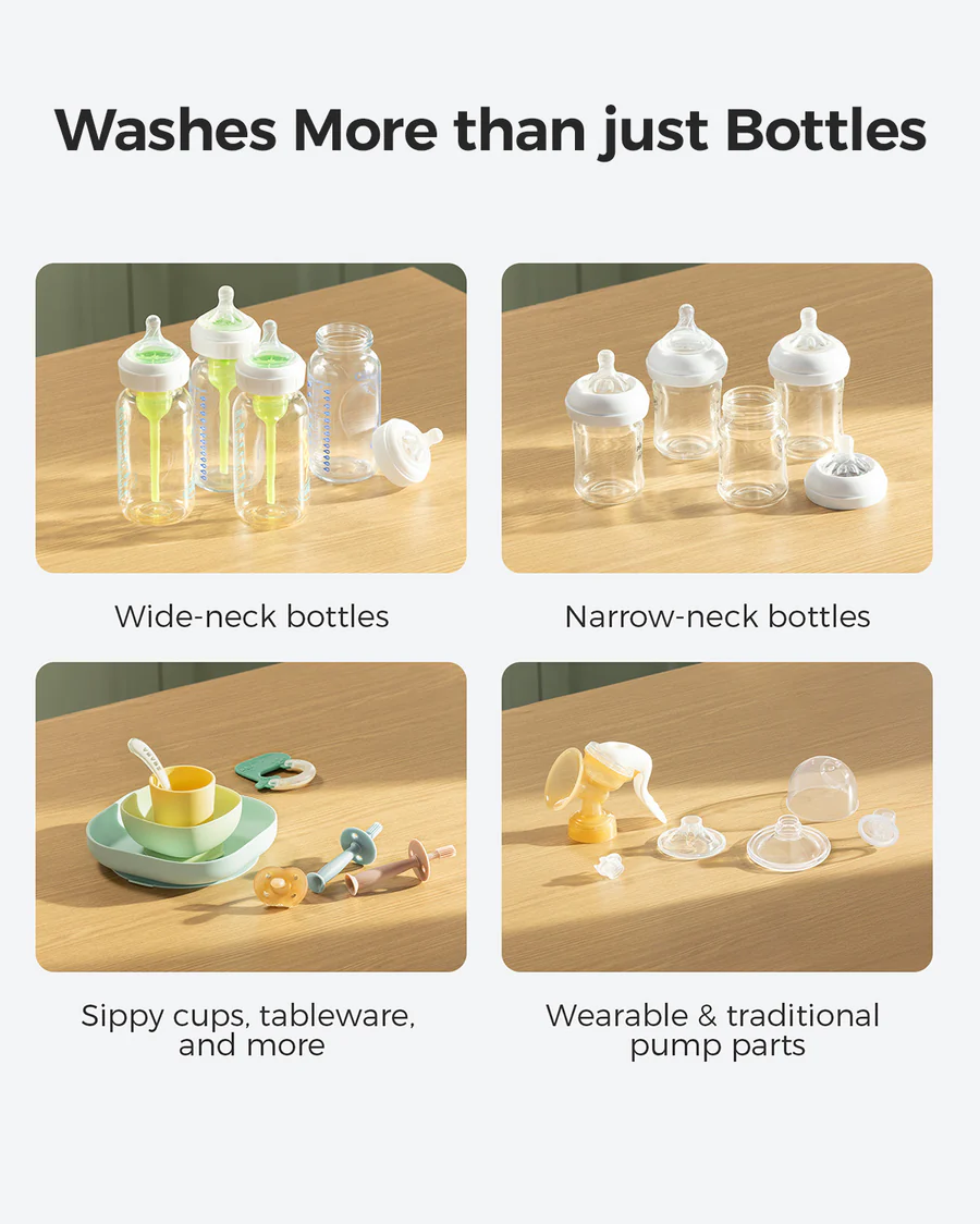 غسالة زجاجات الأطفال Momcozy KleanPal Pro - الصورة 9