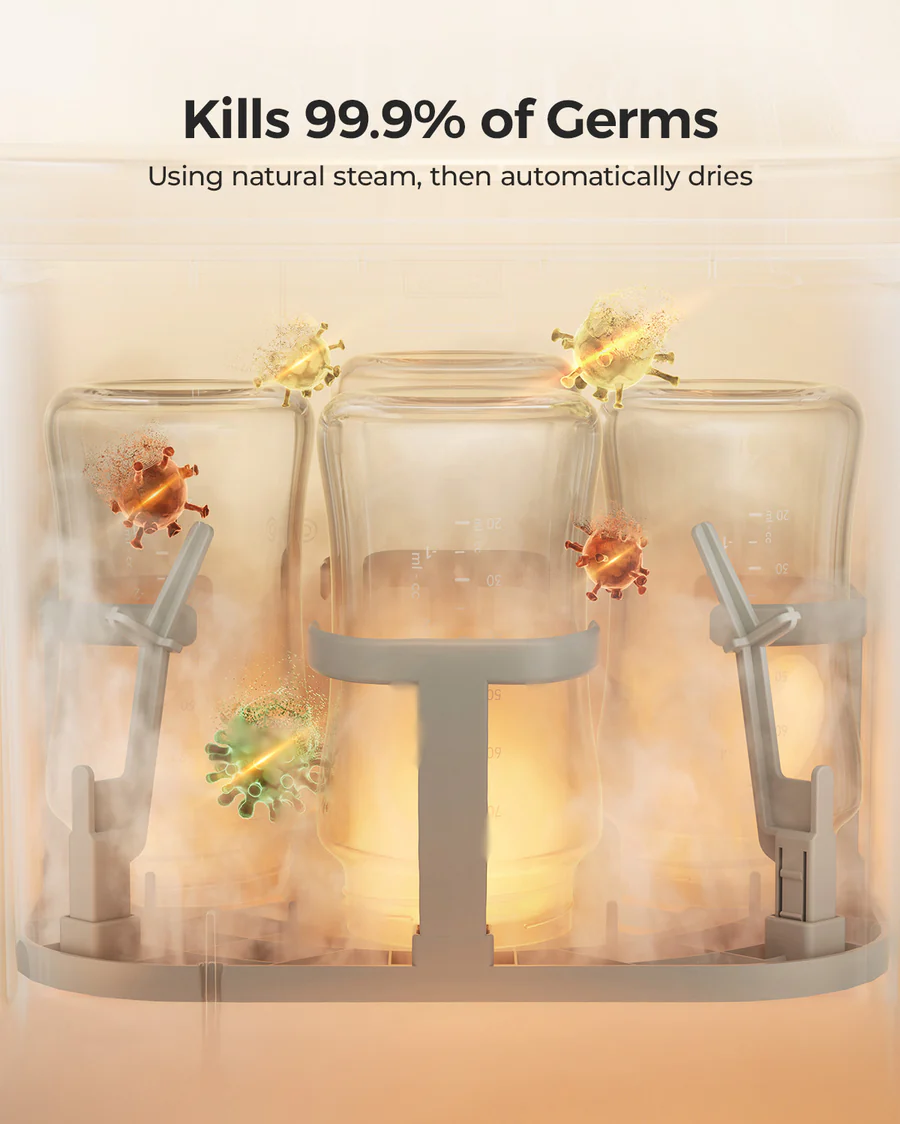 غسالة زجاجات الأطفال Momcozy KleanPal Pro - الصورة 8