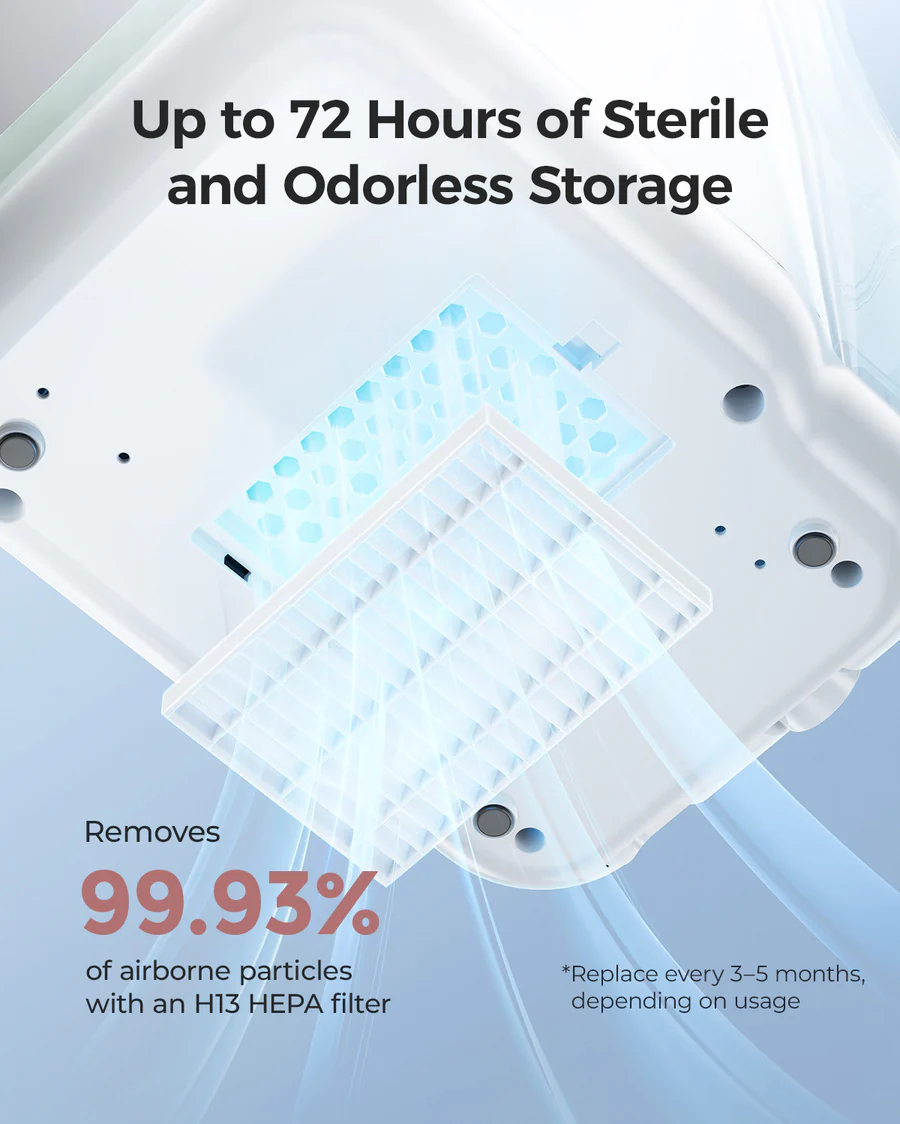 غسالة زجاجات الأطفال Momcozy KleanPal Pro - الصورة 6