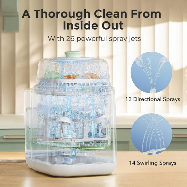 غسالة زجاجات الأطفال Momcozy KleanPal Pro - الصورة 3