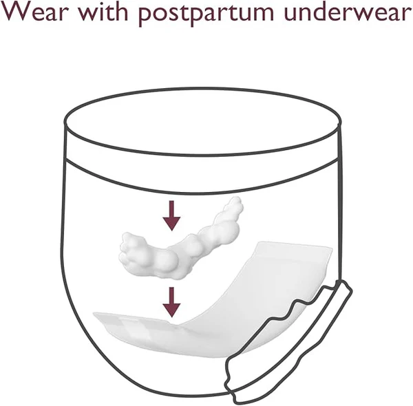 سراويل ما بعد الولادة القابلة للتصرف Momcozy – 6 قطع - الصورة 2