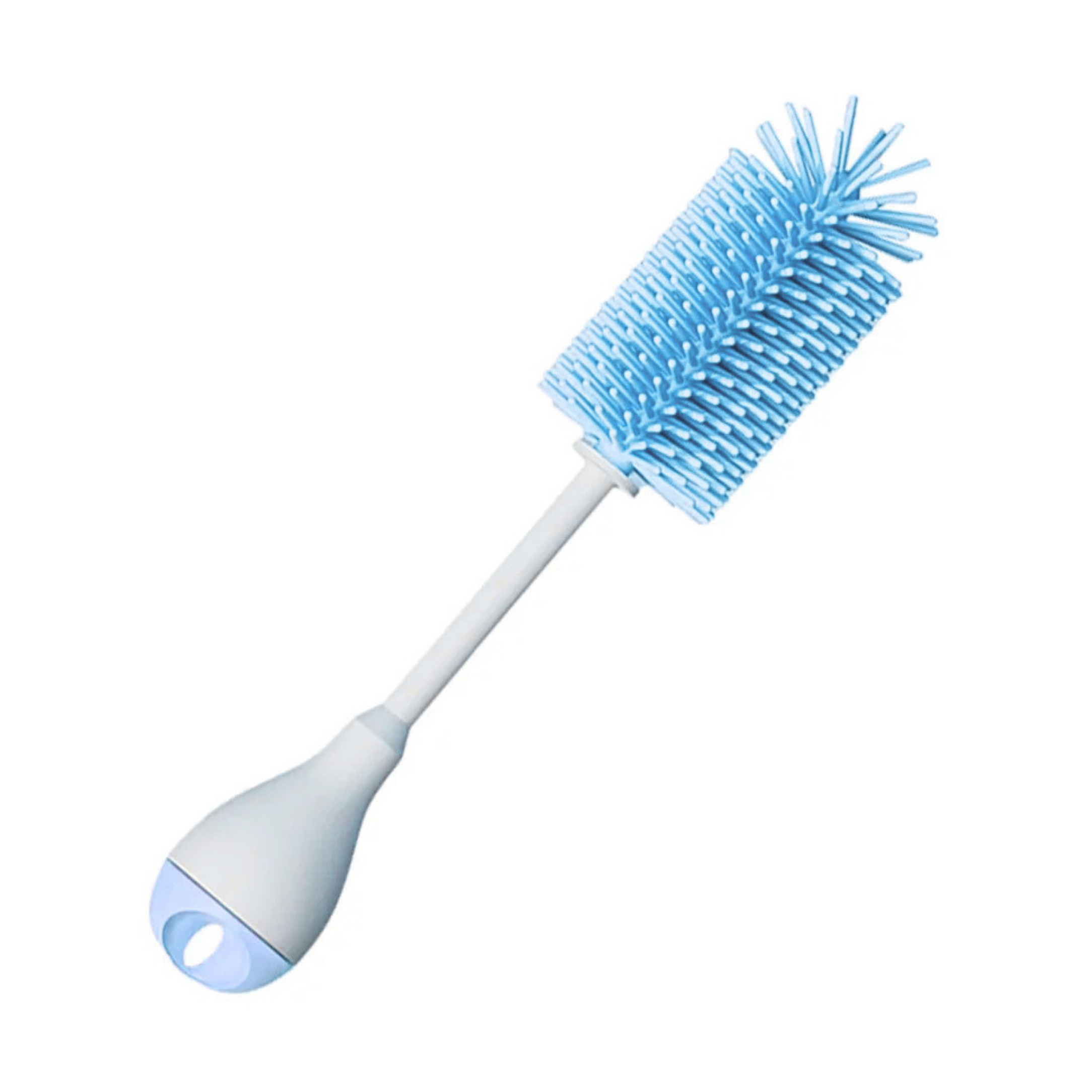 مجموعة فرش السيليكون للرضّاعات (أزرق - وردي) من اي بيبي - الصورة 10