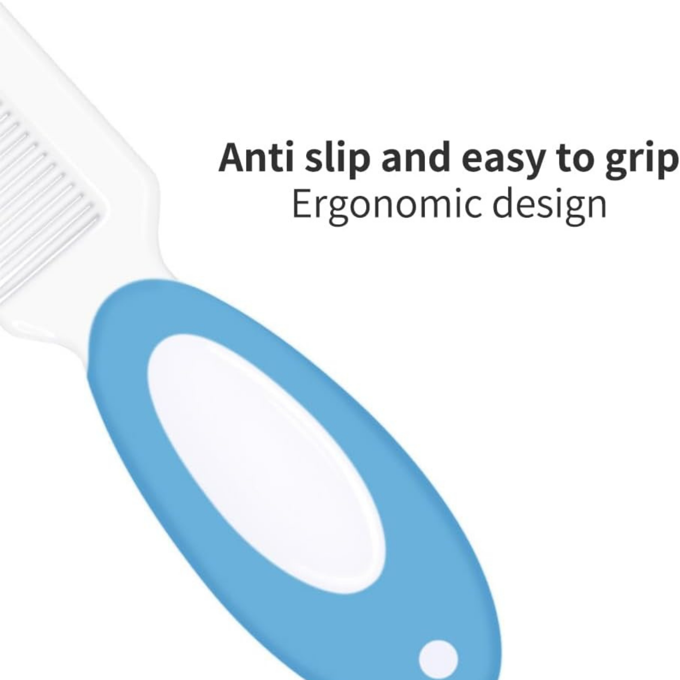 فرشاة ومشط الصوف (أزرق - وردي) من اي بيبي - الصورة 6